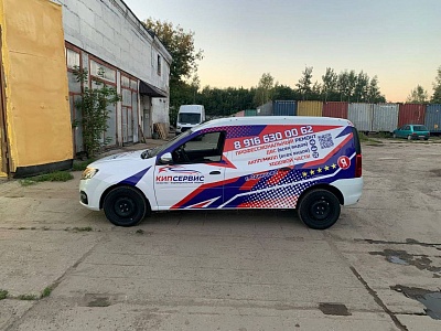 Оклейка коммерческого транспорта